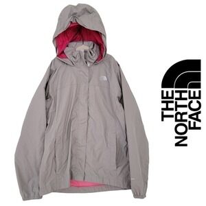 THE NORTH FACE Pink & Gray Dryvent Girls Jacket- Size M ( 10/12)